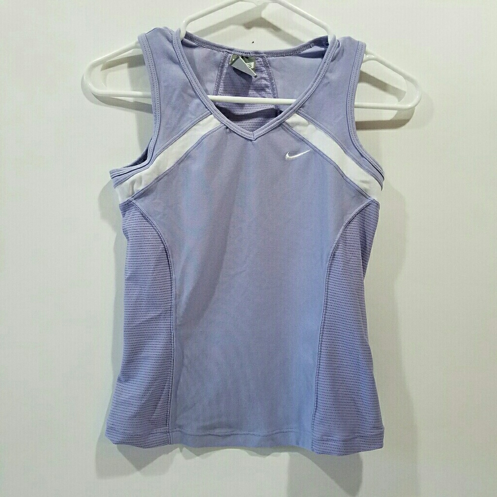 ❤️ Nike Womens Purple Fit Dry Tank Top Size XS